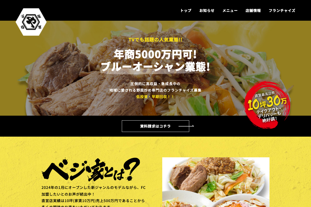野菜炒め専門店 ベジ家